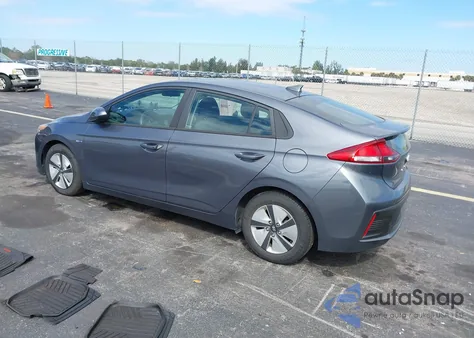 2019 Hyundai Ioniq Hybrid Blue z USA, uszkodzony, nr VIN KMHC65LC5KU180484